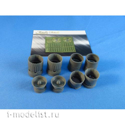 MDR7234 Metallic Details 1/72 Add-on kit for MiGG-29. Jet nozzles (open)