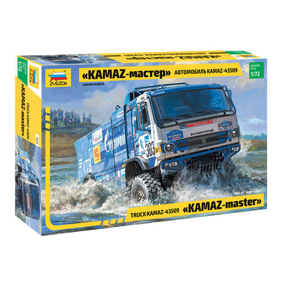 5076 Звезда 1/72 Автомобиль KAMAZ-43509 KAMAZ-мастер