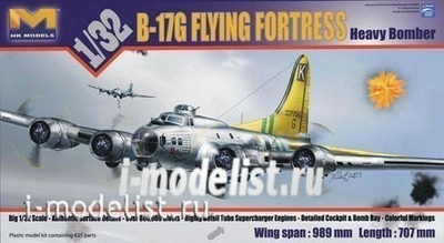01E04 HK Models 1/32  Самолет B-17G Flying Fortress (late version)