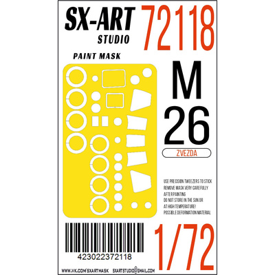 72118 SX-Art 1/72 Окрасочная маска Мu-26 (Звезда)