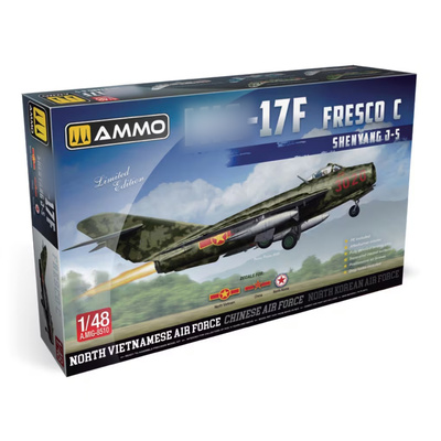 AMIG8510 Ammo Mig 1/48 Реактивный истребитель 17F / Shenyang J-5 (Вьетнам - Китай - Северная Корея)