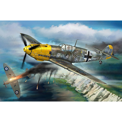 81809 HobbyBoss 1/18 Истребитель Messerschmitt Bf109E, сентябрь 1940 г.