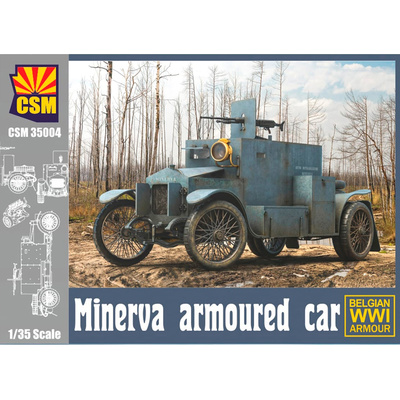 CSM35004 Copper State Models 1/35 Бронеавтомобиль Minerva