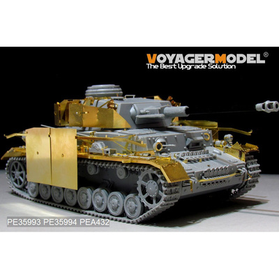 PE35993 Voyager Model 1/35 Фототравление для Pz.Kpfw.IV Ausf.F-H