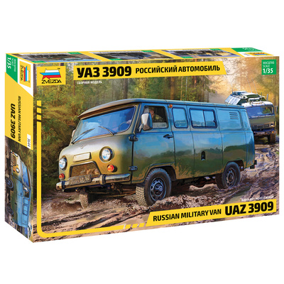 3644 Звезда 1/35 Российский автомобиль УАЗ 3909