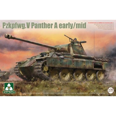2175 Takom 1/35 Немецкий средний танк Sd.Kfz. 171 Panther Ausf. A (среднераннее производство)