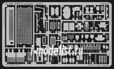 Eduard 35569 1/35 photo etched parts for the BMP-3 exterior