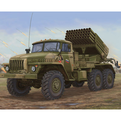 01014 Трубач 1/35 Russian BM-21 Hail MRL -Late