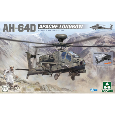 2601 Takom 1/35 Американский вертолёт AH-64D Apache 