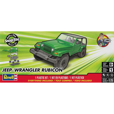 11695 Revell 1/25 Автомобиль Jeep Wrangler Rubicon