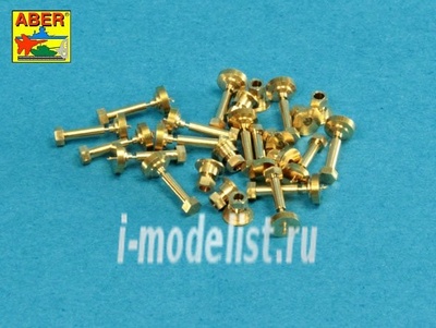 16 110 Aber 1/16 Turned imitation of Hexagonal Bolts & Nuts