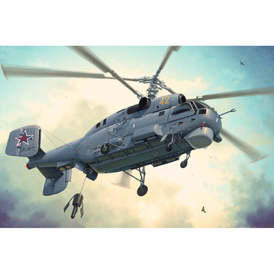 81739 HobbyBoss 1/48 Советский корабельный противолодочный вертолёт К-27 