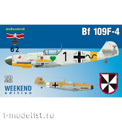 84146 Eduard 1/48 Bf 109F-4