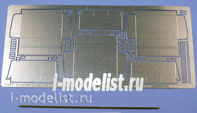 35195 Aber photo etched parts for 1/35 Russian heavy tank KV-1, KV-2 - vol. 5 - additional set - tool boxes late type for early fenders