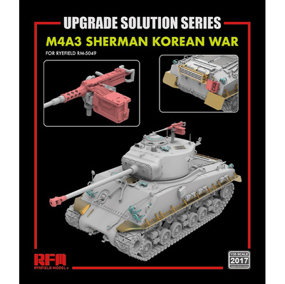 RM-2017 Rye Field Model 1/35 Upgrade Kit for M4A3 Sherman Korean War