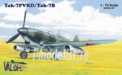 72026 Valom 1/72 Yak-7PVRD