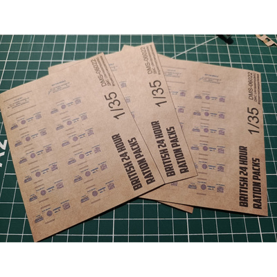 DMS-06022 ДМС 1/35 Британские рационы на 24 часа