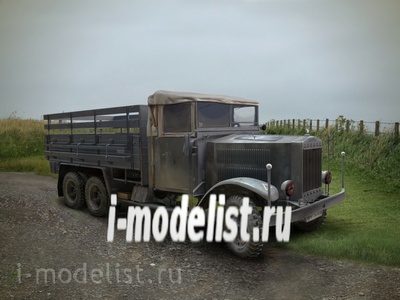 35461 ICM 1/35 Krupp L3H163, Германский армейский грузовой автомобиль ІІМВ