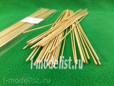 5133 Свмодель Рейки 1,5х2 мм - длина 300 мм - сосна - 30 шт