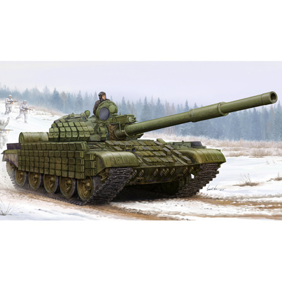 01555 Трубач 1/35 Российский танк тип 62 ERA (Mod.1962)