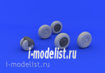 648248 Eduard 1/48 Дополнение для MiGG-31 wheels