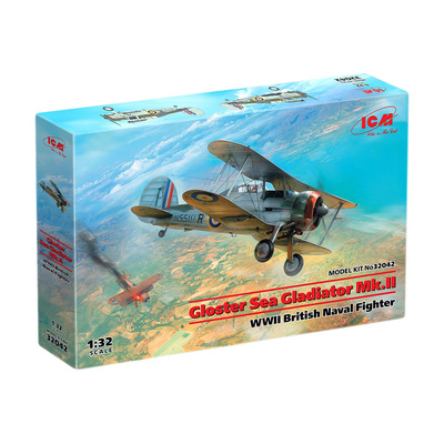 32042 ICM 1/32 Gloster Sea Gladiator Mk.II, Британский морской истребитель