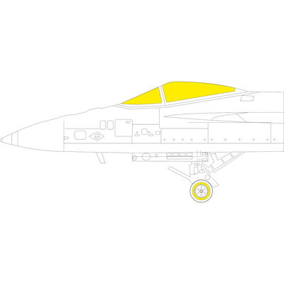 EX786 Eduard 1/48 Окрасочная маска для F/ A-18E