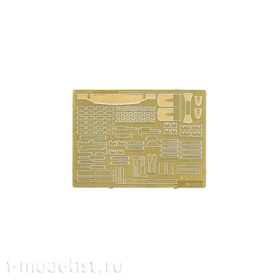 035221 Микродизайн 1/35 Набор фототравления шанцевого инструмента для сборной модели Тип 35 (Звезда)