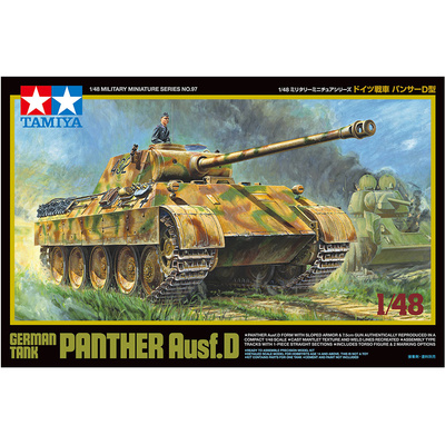 32597 Tamiya 1/48 Немецкий танк Panther Ausf.D 