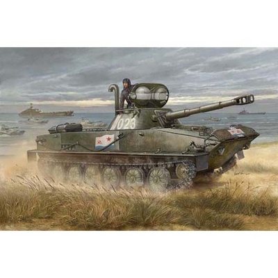 00381 Трубач 1/35 Russian Pt-76b Light Amphibious Tank