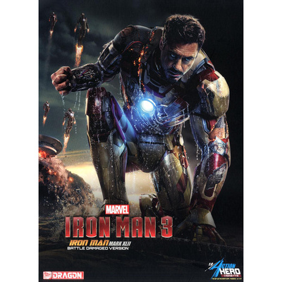 38118 Dragon 1/9 Iron Man 3 - Mark XLII, Battle Damaged Version