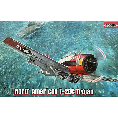 451 Roden 1/48 Самолёт North American T-28C Trojan