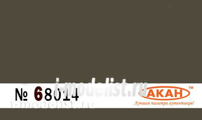 68014 Акан Земляная стандартная полуглянцевая 