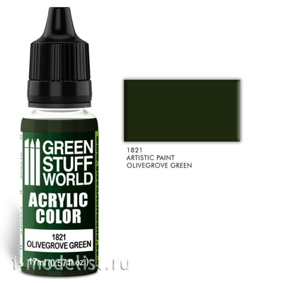 1821 Green Stuff World Acrylic paint color 