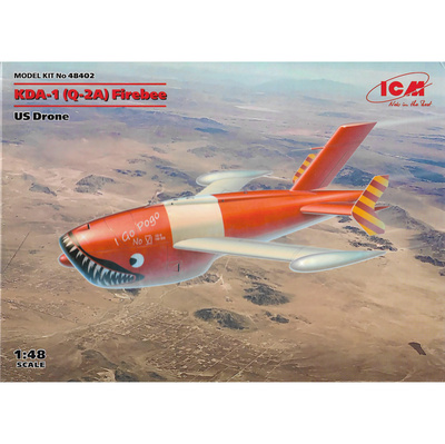 48402 ICM 1/72 Американский БПЛА KDA-1(Q-2A) Firebee
