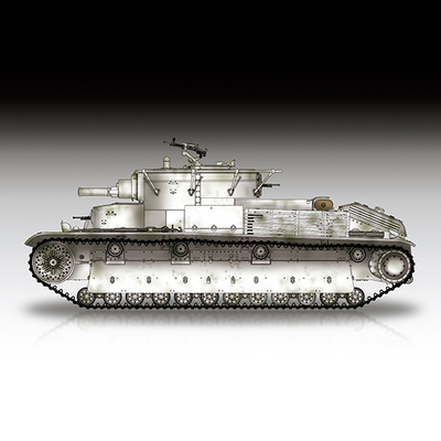 07151 Trumpeter 1/72 Soviet t-28 tank