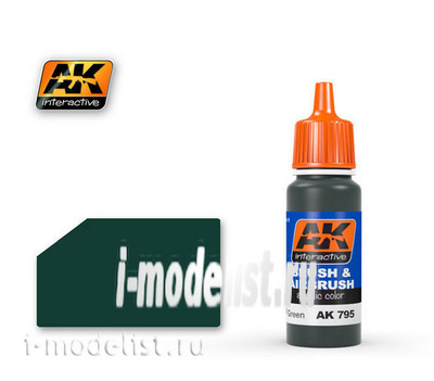 AK-795 AK Interactive Краска акриловая LAF GREEN (