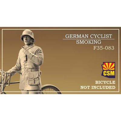 F35-083 Copper State Models 1/32 Курящий немецкий велосипедист
