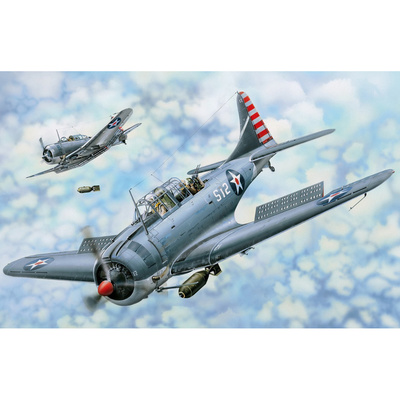 61801 I Love Kit 1/18 Бомбардировщик SBD-3/4 Dauntless