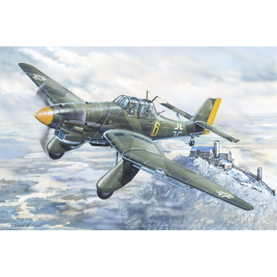02420 Трубач 1/24 Самолёт Junkers Ju 87A Dive Bomber