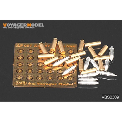 VBS0309 Voyager Model 1/35 Боеприпасы для 75mm KwK 37/StuK 37 (для всех)