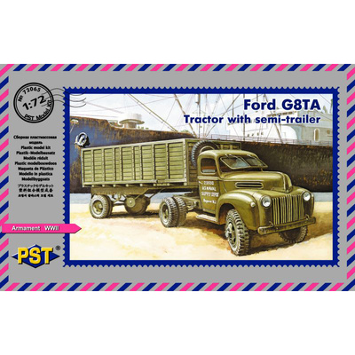 72065 Pst 1/72 Автомобиль Ford G8TA с полуприцепом