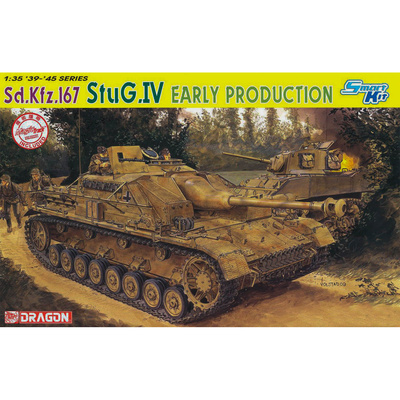 6520 Dragon 1/35 Немецкое самоходное орудие Sd.Kfz. 167 StuG.IV (ранняя версия)