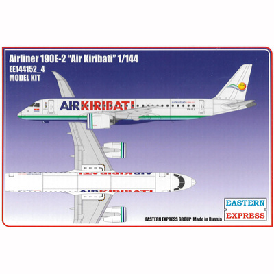144152-4 Восточный экспресс 1/144 Авиалайнер EMB 190E2 AIR KIRIBATI