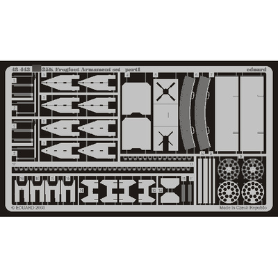 48443 Eduard 1/48 Фототравление С-25K Frogfoot armament  