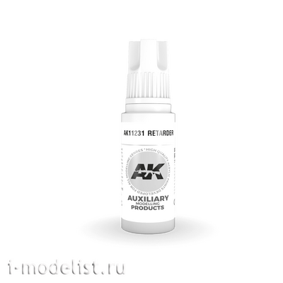 AK11231 AK Interactive 3rd Generation Замедлитель высыхания акриловых красок, 17 мл