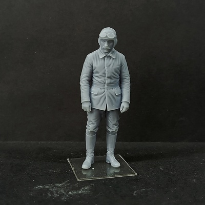 DMS-43017 ДМС 1/43 Фигурка Мfromоциклист (1900-1930)