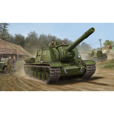 05568 Трубач 1/35 Soviet SU-152 (поздняя версия)