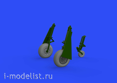 648504 Eduard 1/48 Набор дополнений P-51D колёса с крестовым протектором