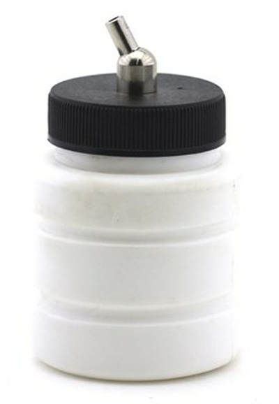 1555 Jas paint Jar with lid, 75 ml, 60 degree tube, plastic